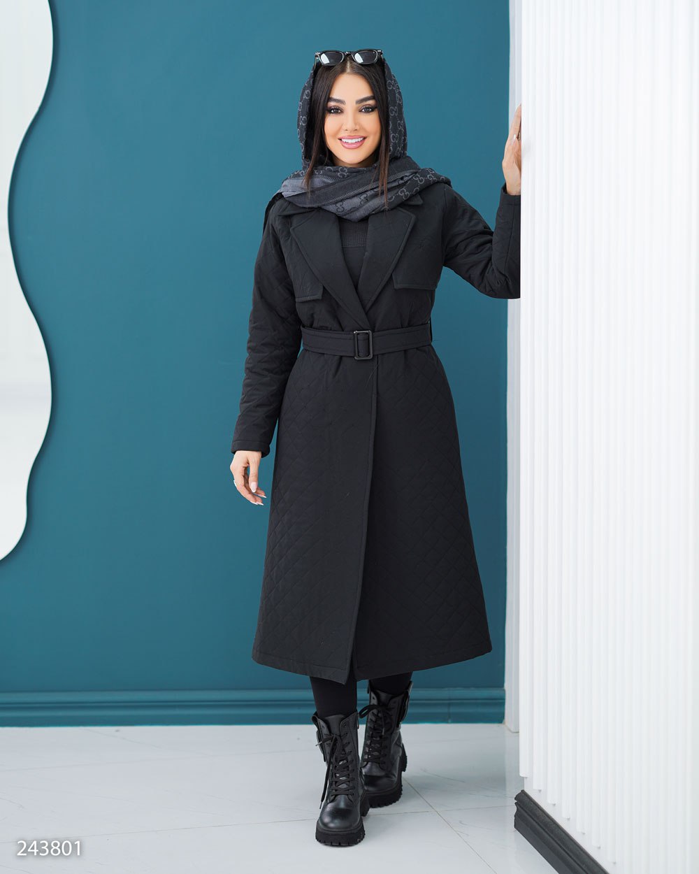 کاپشن زنانه مدل ماهکان مموری اینبردی