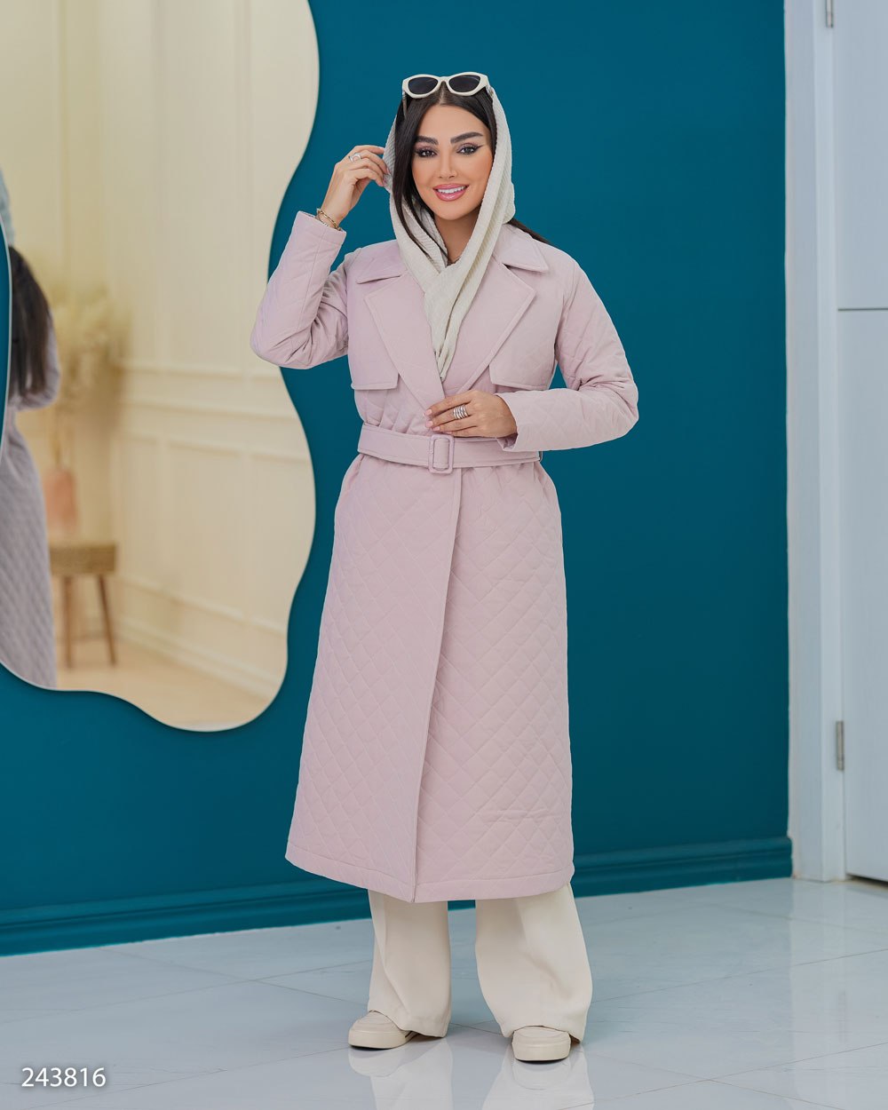 کاپشن زنانه مدل ماهکان مموری اینبردی
