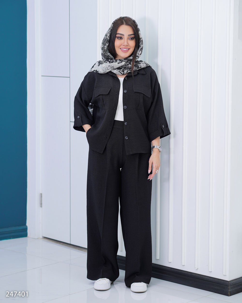 شومیز شلوار عیدانه شانتون دلگون