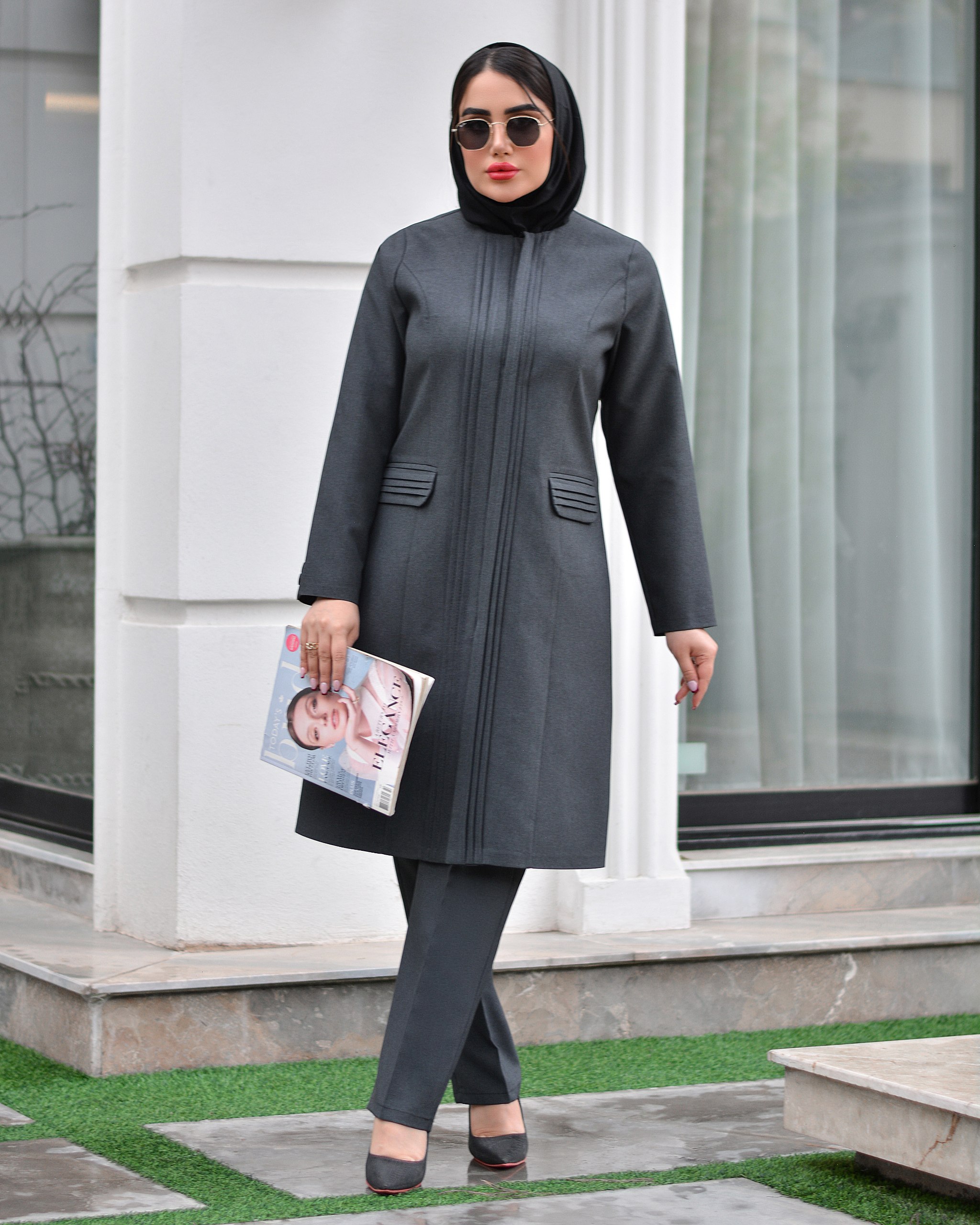 مانتو شلوار اداری زنانه فاستونی