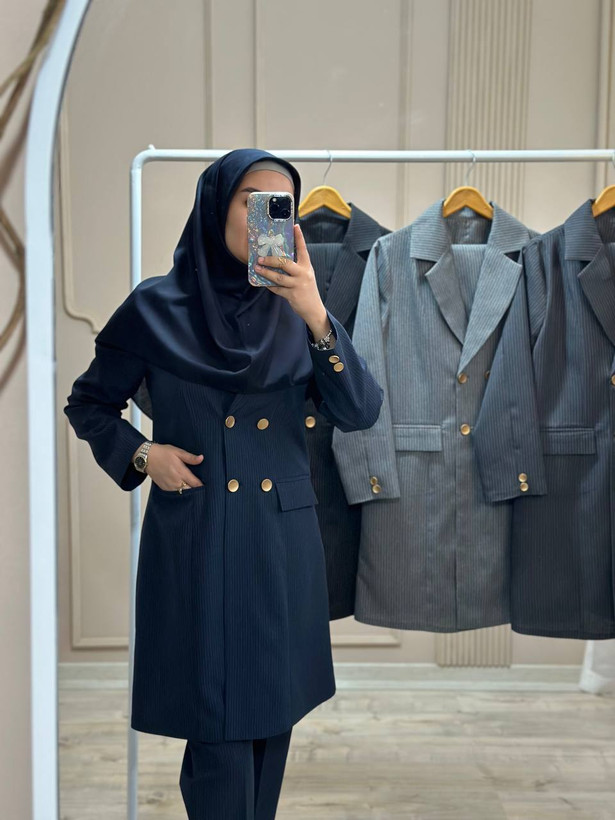 مانتو شلوار اداری زنانه پرشیا دیپلمات کد۸۹۳۱۲