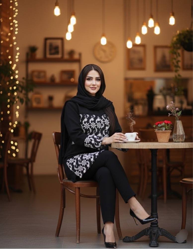 مانتو مجلسی زنانه کد ۰۳۲۲
