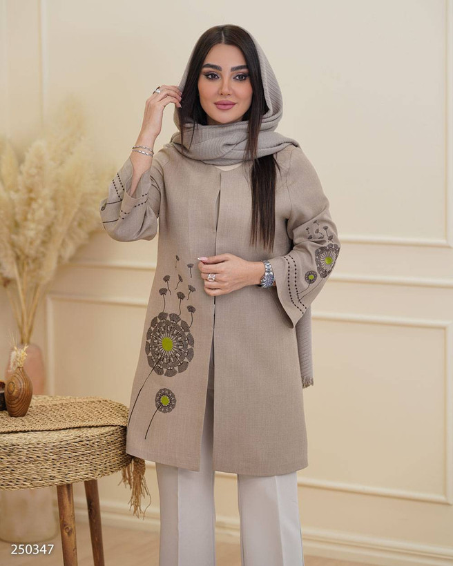 مانتو زنانه شانتون تایوان کد۲۵۰۳