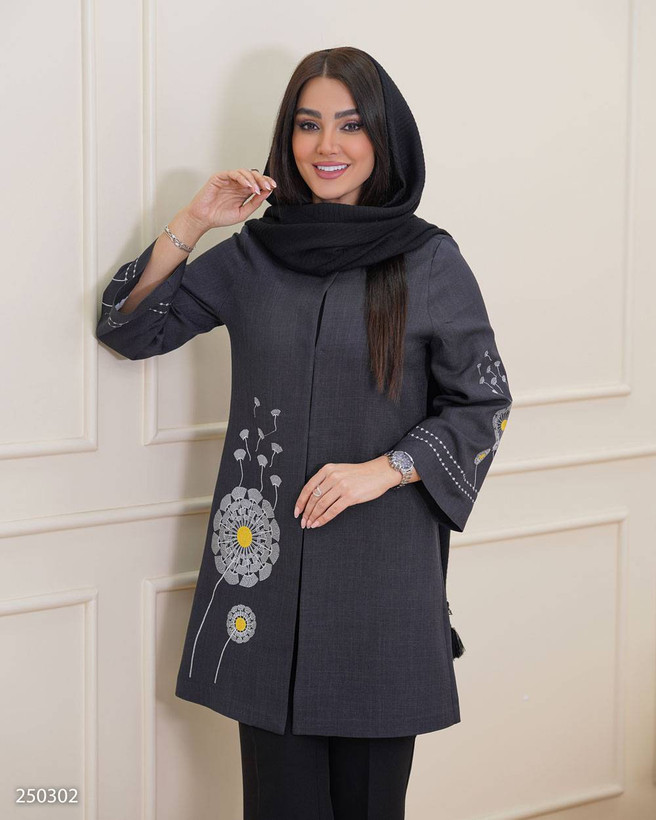 مانتو زنانه شانتون تایوان کد۲۵۰۳