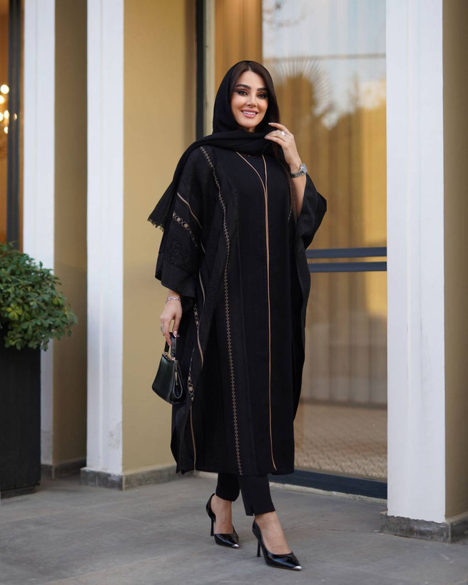 مانتو پانچ زنانه شانتون اندونزی پیچک