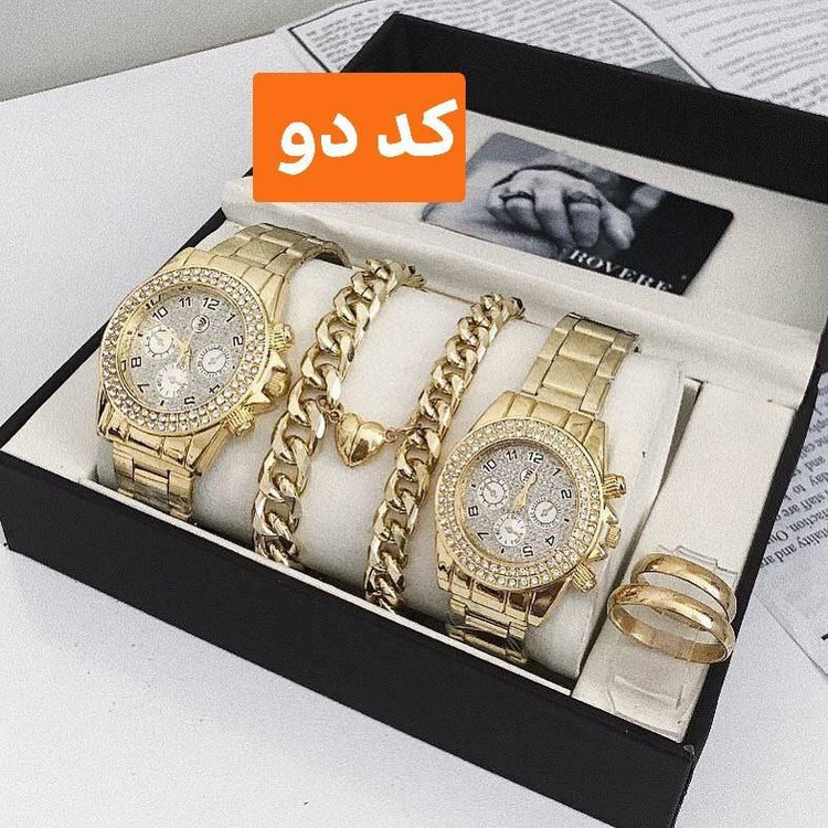 ساعت زنانه و مردانه بصورت تک