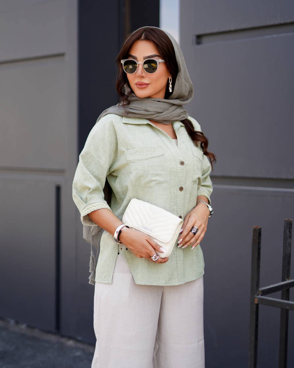 شومیز سوفیا شنل بیرونی زنانه کد۲۴۵۱