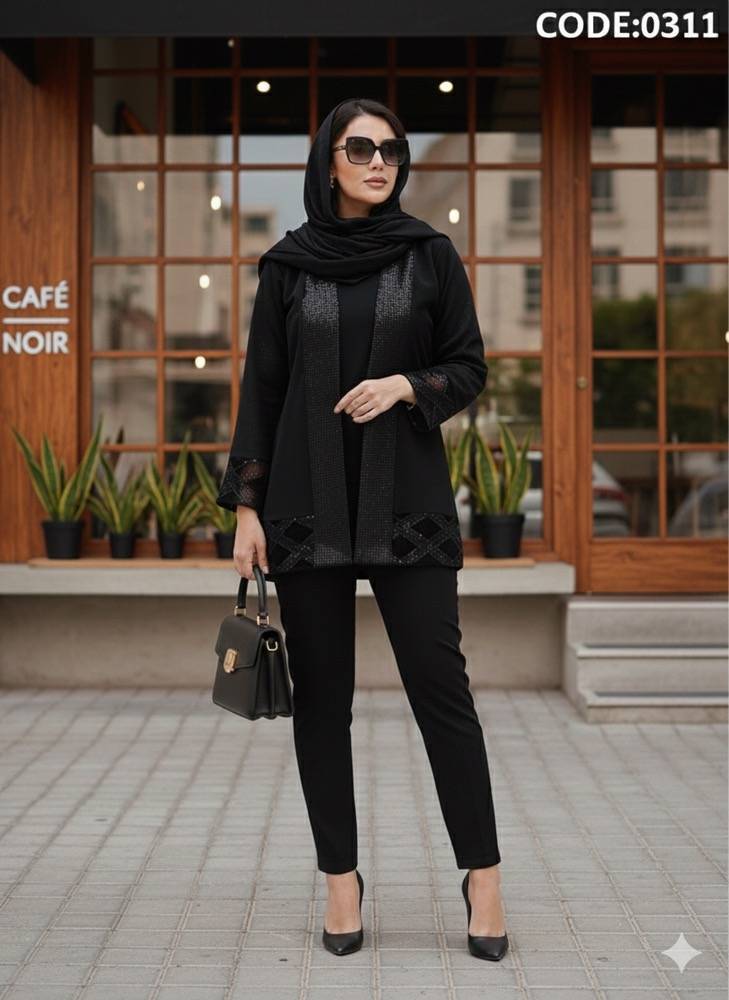 مانتو مجلسی زنانه کد۰۳۱۱