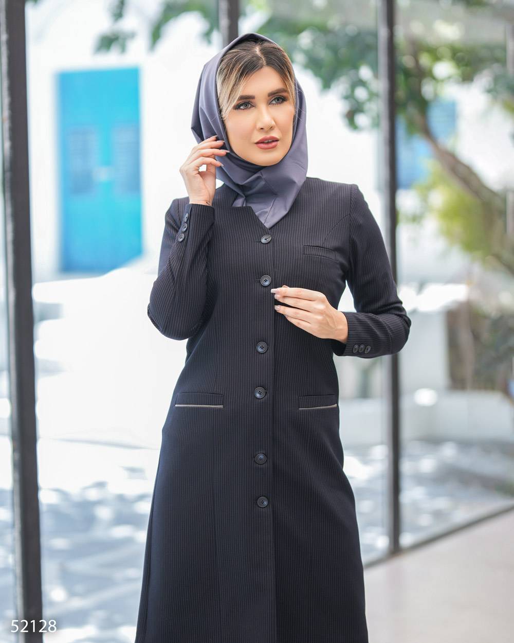 مانتو شلوار اداری زنانه کد ۵۲۱