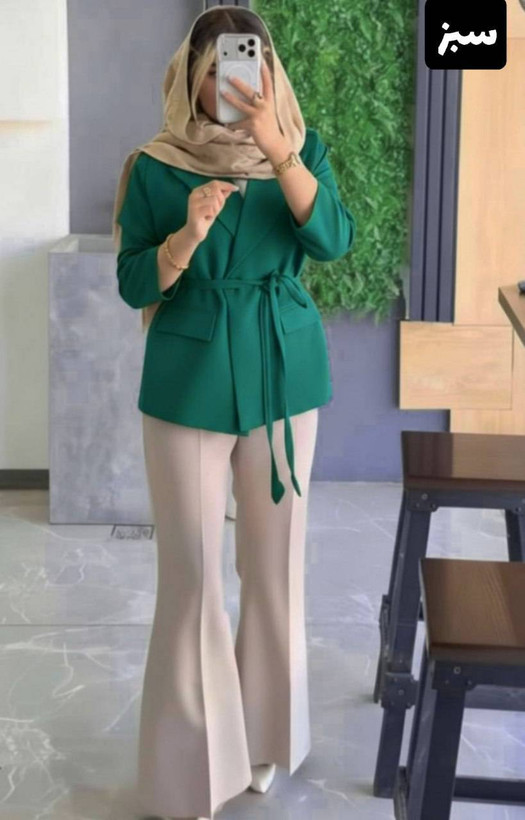 کت و شلوار زنانه کد ۱۳۰۷۴