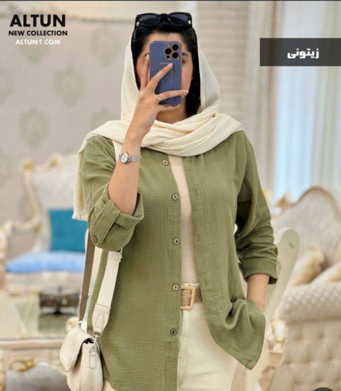 شومیز زنانه دبل فیس