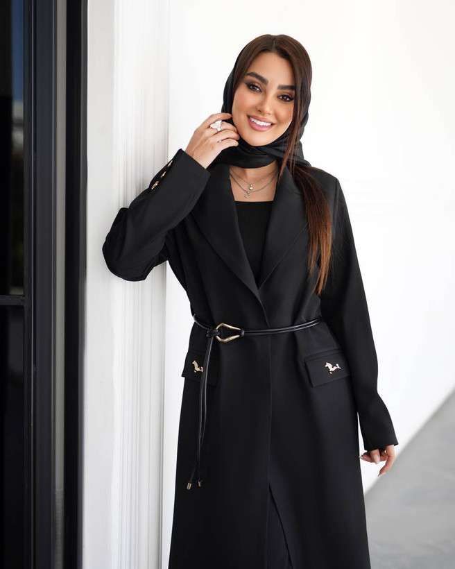 مانتو بلند زنانه شیک هورس