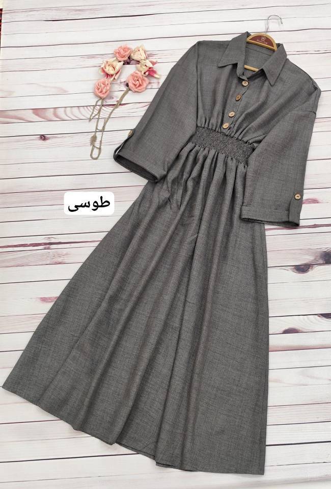 مانتو پیراهنی بلند زنانه ۳۷۰