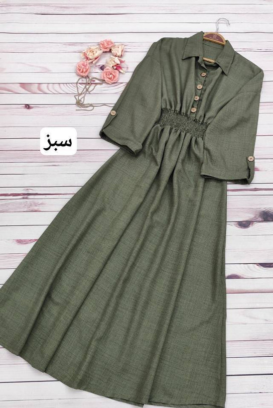 مانتو پیراهنی بلند زنانه ۳۷۰