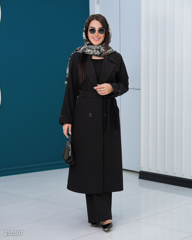 مانتو بلند زنانه کد ۲۵۰۵