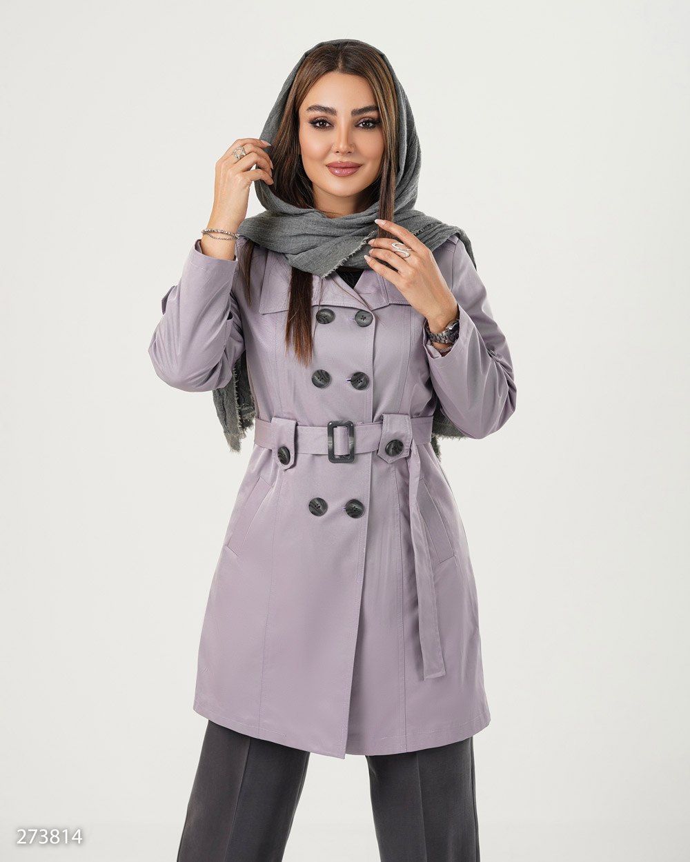 بارانی زنانه کتان تی سی ۲۷۳۸