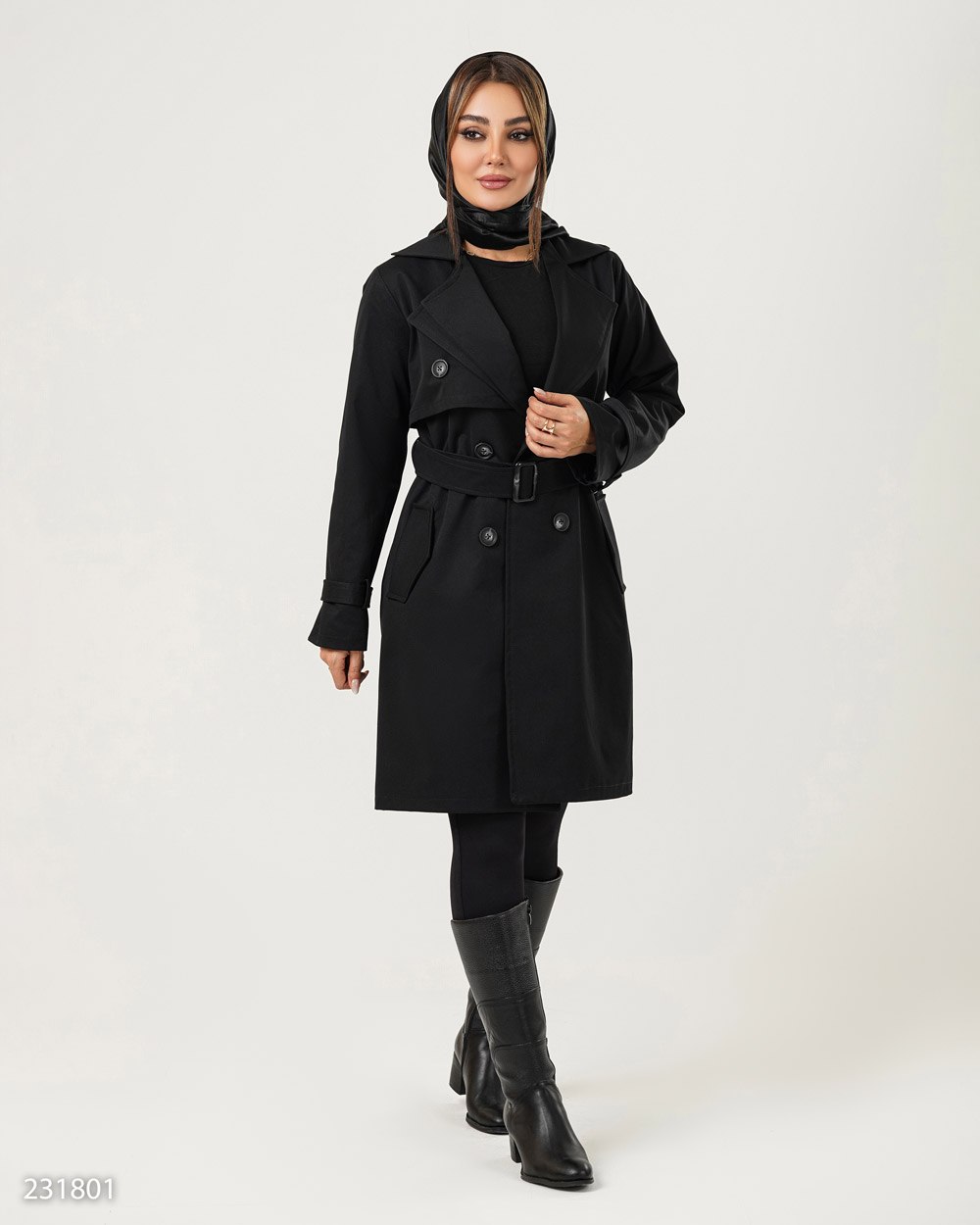 بارانی کتان تی سی ۲۳۱۸