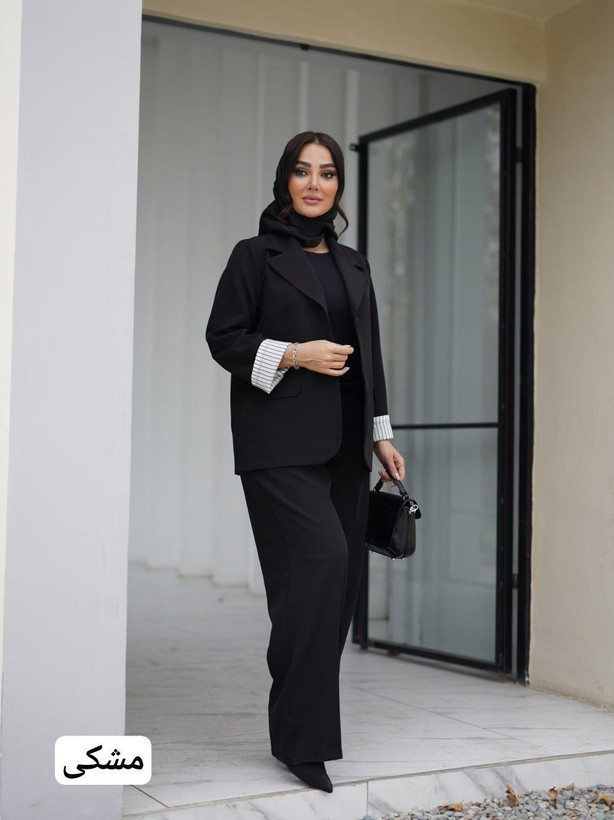کت و شلوار زنانه پوپک